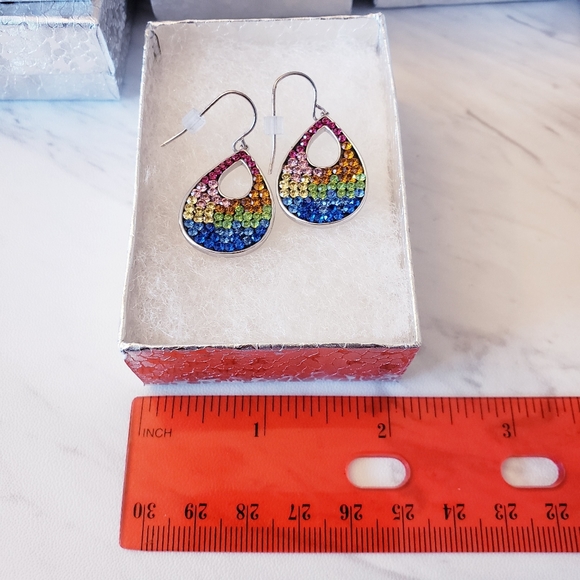 Lot Of 25 PC. Silver Boxes Cotton Filled Jewelry - Picture 7 of 8